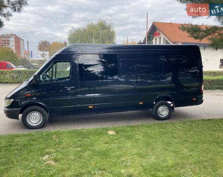 Черный Мерседес Sprinter, объемом двигателя 2.7 л и пробегом 298 тыс. км за 12999 $, фото 3 на Automoto.ua