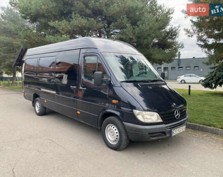Черный Мерседес Sprinter, объемом двигателя 2.7 л и пробегом 298 тыс. км за 12999 $, фото 16 на Automoto.ua
