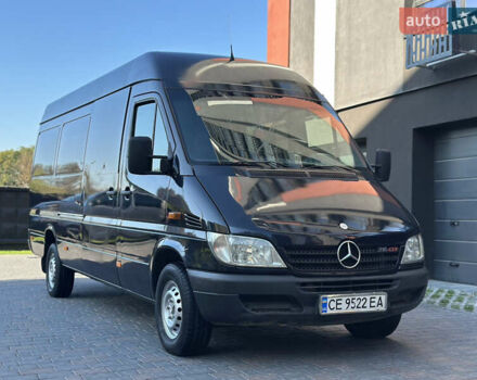 Черный Мерседес Sprinter, объемом двигателя 2.69 л и пробегом 296 тыс. км за 12950 $, фото 7 на Automoto.ua