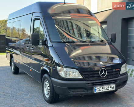 Черный Мерседес Sprinter, объемом двигателя 2.69 л и пробегом 296 тыс. км за 12950 $, фото 5 на Automoto.ua