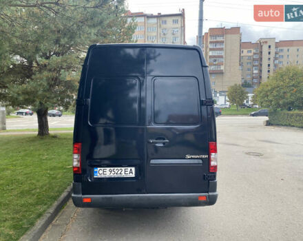 Черный Мерседес Sprinter, объемом двигателя 2.7 л и пробегом 298 тыс. км за 12999 $, фото 5 на Automoto.ua