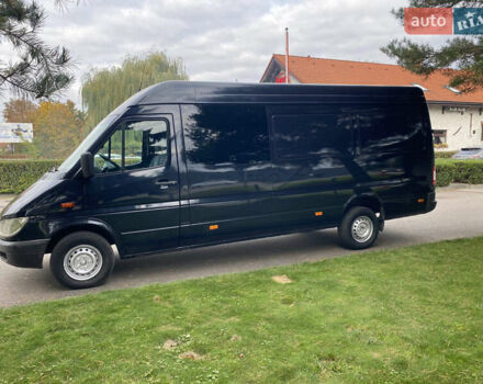 Черный Мерседес Sprinter, объемом двигателя 2.7 л и пробегом 298 тыс. км за 12999 $, фото 18 на Automoto.ua