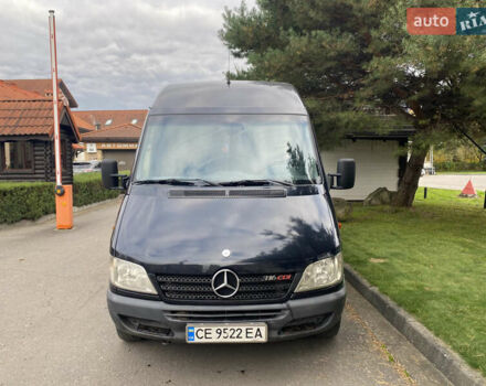 Черный Мерседес Sprinter, объемом двигателя 2.7 л и пробегом 298 тыс. км за 12999 $, фото 12 на Automoto.ua