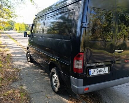 Черный Мерседес Sprinter, объемом двигателя 2.2 л и пробегом 280 тыс. км за 6000 $, фото 7 на Automoto.ua