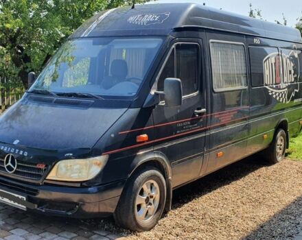 Черный Мерседес Sprinter, объемом двигателя 2.7 л и пробегом 360 тыс. км за 4546 $, фото 1 на Automoto.ua