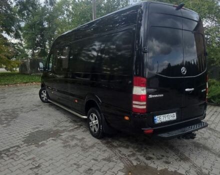 Черный Мерседес Sprinter, объемом двигателя 3 л и пробегом 300 тыс. км за 16900 $, фото 2 на Automoto.ua