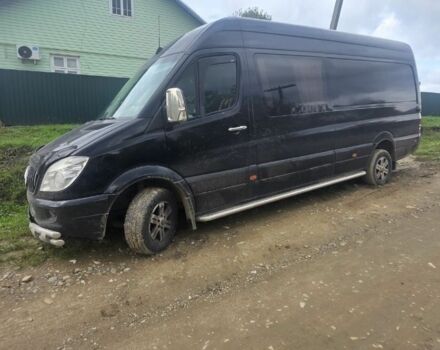 Черный Мерседес Sprinter, объемом двигателя 3 л и пробегом 300 тыс. км за 16900 $, фото 3 на Automoto.ua