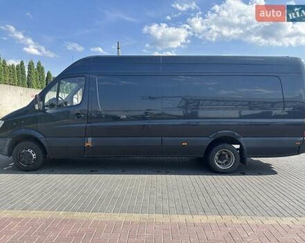 Черный Мерседес Sprinter, объемом двигателя 3 л и пробегом 370 тыс. км за 21900 $, фото 9 на Automoto.ua