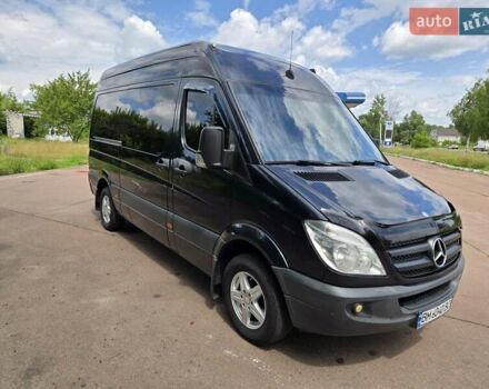 Черный Мерседес Sprinter, объемом двигателя 2.14 л и пробегом 246 тыс. км за 19000 $, фото 2 на Automoto.ua