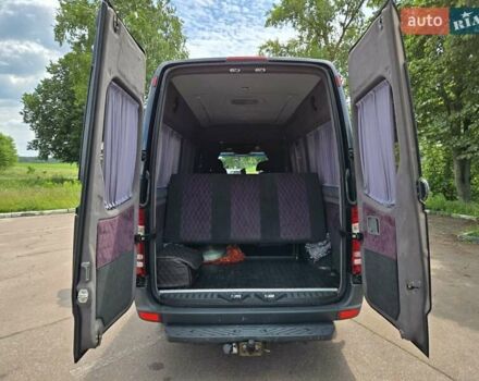 Черный Мерседес Sprinter, объемом двигателя 2.14 л и пробегом 246 тыс. км за 19000 $, фото 16 на Automoto.ua