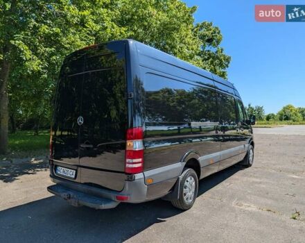 Черный Мерседес Sprinter, объемом двигателя 3 л и пробегом 640 тыс. км за 23999 $, фото 12 на Automoto.ua