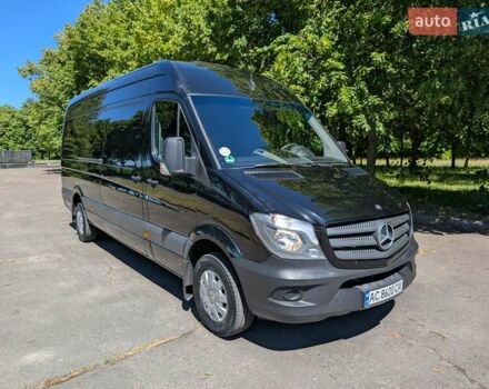 Черный Мерседес Sprinter, объемом двигателя 3 л и пробегом 640 тыс. км за 23999 $, фото 6 на Automoto.ua