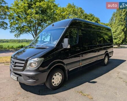 Черный Мерседес Sprinter, объемом двигателя 3 л и пробегом 640 тыс. км за 23999 $, фото 18 на Automoto.ua