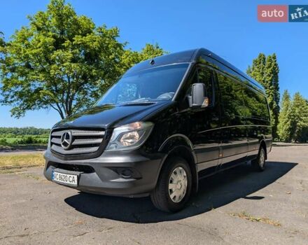 Черный Мерседес Sprinter, объемом двигателя 3 л и пробегом 640 тыс. км за 23999 $, фото 2 на Automoto.ua