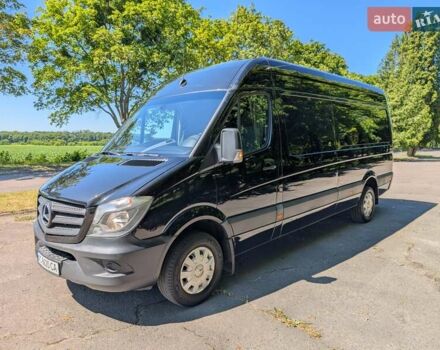 Черный Мерседес Sprinter, объемом двигателя 3 л и пробегом 640 тыс. км за 23999 $, фото 19 на Automoto.ua