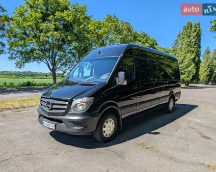 Черный Мерседес Sprinter, объемом двигателя 3 л и пробегом 640 тыс. км за 23999 $, фото 3 на Automoto.ua