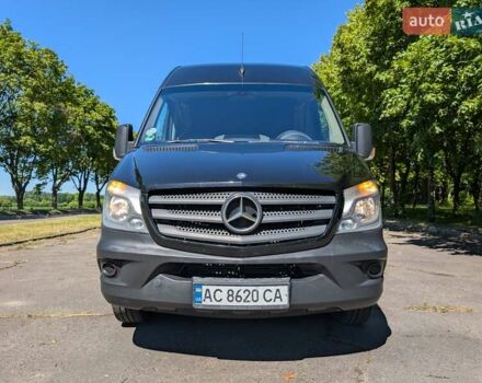 Черный Мерседес Sprinter, объемом двигателя 3 л и пробегом 640 тыс. км за 23999 $, фото 5 на Automoto.ua