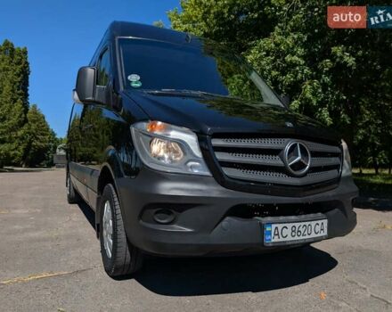 Черный Мерседес Sprinter, объемом двигателя 3 л и пробегом 640 тыс. км за 23999 $, фото 22 на Automoto.ua