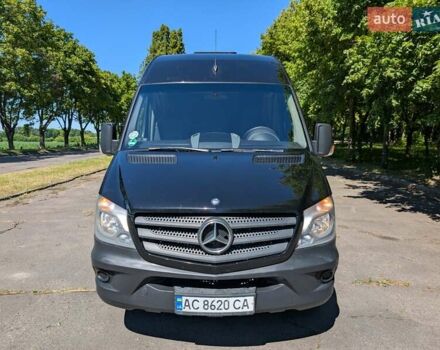 Черный Мерседес Sprinter, объемом двигателя 3 л и пробегом 640 тыс. км за 23999 $, фото 4 на Automoto.ua