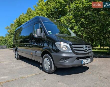 Черный Мерседес Sprinter, объемом двигателя 3 л и пробегом 640 тыс. км за 23999 $, фото 7 на Automoto.ua