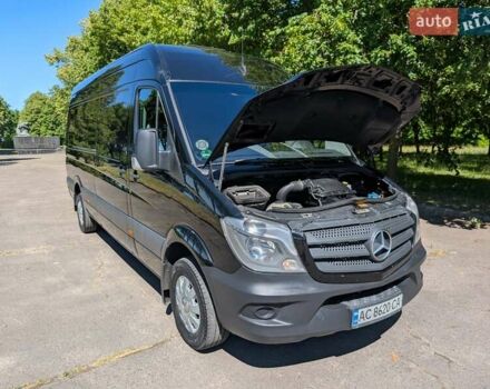 Черный Мерседес Sprinter, объемом двигателя 3 л и пробегом 640 тыс. км за 23999 $, фото 98 на Automoto.ua