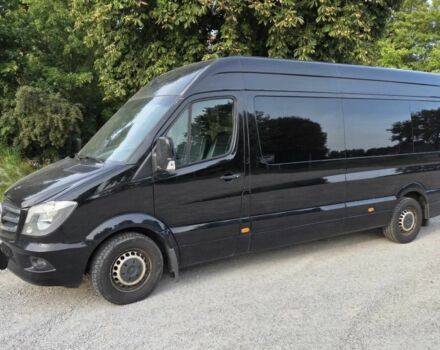 Черный Мерседес Sprinter, объемом двигателя 3 л и пробегом 77 тыс. км за 11000 $, фото 1 на Automoto.ua