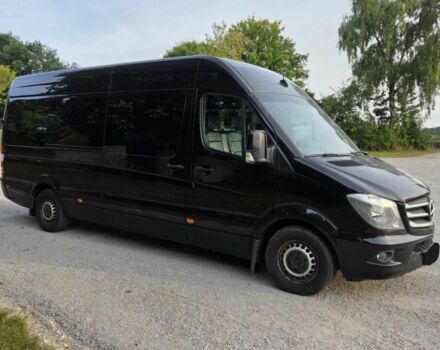 Черный Мерседес Sprinter, объемом двигателя 3 л и пробегом 77 тыс. км за 11000 $, фото 5 на Automoto.ua