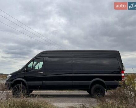 Черный Мерседес Sprinter, объемом двигателя 30 л и пробегом 194 тыс. км за 37300 $, фото 6 на Automoto.ua