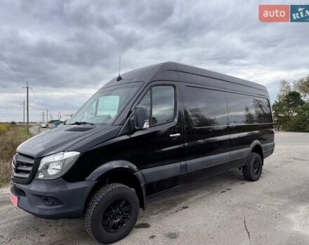 Черный Мерседес Sprinter, объемом двигателя 30 л и пробегом 194 тыс. км за 37300 $, фото 5 на Automoto.ua