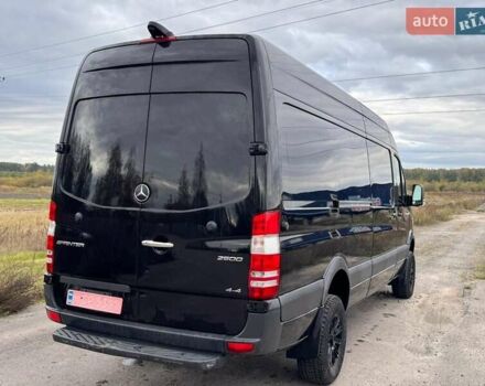 Черный Мерседес Sprinter, объемом двигателя 30 л и пробегом 194 тыс. км за 37300 $, фото 3 на Automoto.ua