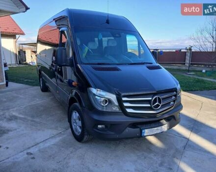 Черный Мерседес Sprinter, объемом двигателя 3 л и пробегом 344 тыс. км за 26850 $, фото 2 на Automoto.ua