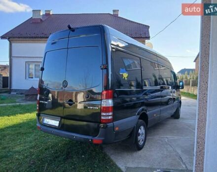 Черный Мерседес Sprinter, объемом двигателя 3 л и пробегом 344 тыс. км за 26850 $, фото 5 на Automoto.ua