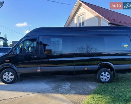 Черный Мерседес Sprinter, объемом двигателя 3 л и пробегом 344 тыс. км за 26850 $, фото 3 на Automoto.ua