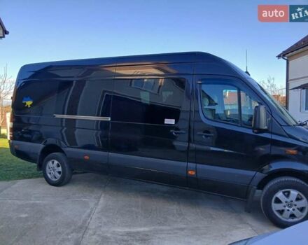 Черный Мерседес Sprinter, объемом двигателя 3 л и пробегом 344 тыс. км за 26850 $, фото 4 на Automoto.ua