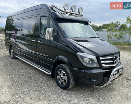 Чорний Мерседес Sprinter, об'ємом двигуна 2.2 л та пробігом 480 тис. км за 29200 $, фото 1 на Automoto.ua