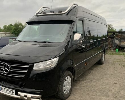 Черный Мерседес Sprinter, объемом двигателя 2.1 л и пробегом 322 тыс. км за 29500 $, фото 2 на Automoto.ua