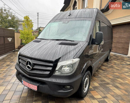 Черный Мерседес Sprinter, объемом двигателя 2.2 л и пробегом 337 тыс. км за 24900 $, фото 3 на Automoto.ua