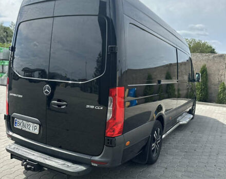 Черный Мерседес Sprinter, объемом двигателя 3 л и пробегом 202 тыс. км за 44600 $, фото 4 на Automoto.ua