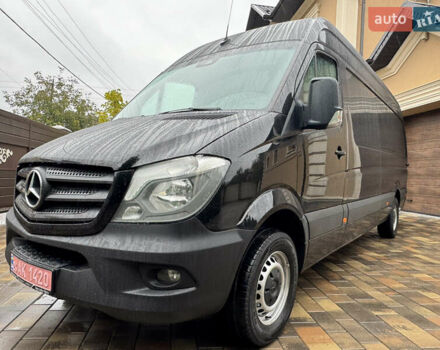 Черный Мерседес Sprinter, объемом двигателя 2.2 л и пробегом 337 тыс. км за 24900 $, фото 2 на Automoto.ua