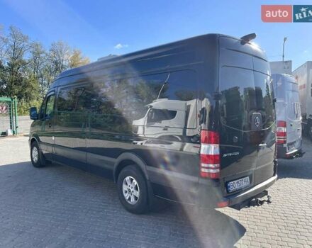 Черный Мерседес Sprinter, объемом двигателя 3 л и пробегом 350 тыс. км за 39900 $, фото 2 на Automoto.ua