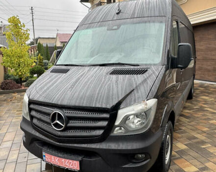 Черный Мерседес Sprinter, объемом двигателя 2.2 л и пробегом 337 тыс. км за 24900 $, фото 4 на Automoto.ua