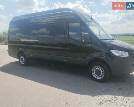 Черный Мерседес Sprinter, объемом двигателя 2.2 л и пробегом 215 тыс. км за 23900 $, фото 10 на Automoto.ua
