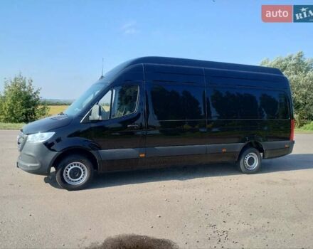 Черный Мерседес Sprinter, объемом двигателя 2.2 л и пробегом 216 тыс. км за 22900 $, фото 1 на Automoto.ua
