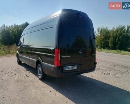 Черный Мерседес Sprinter, объемом двигателя 2.2 л и пробегом 216 тыс. км за 22900 $, фото 4 на Automoto.ua