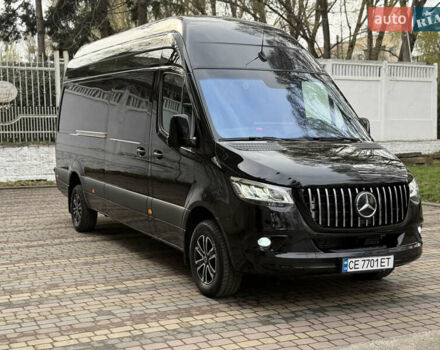 Черный Мерседес Sprinter, объемом двигателя 3 л и пробегом 267 тыс. км за 44500 $, фото 2 на Automoto.ua