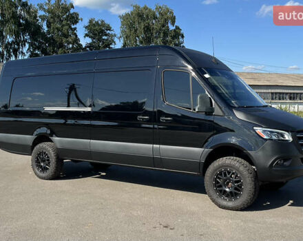 Черный Мерседес Sprinter, объемом двигателя 3 л и пробегом 150 тыс. км за 55000 $, фото 9 на Automoto.ua