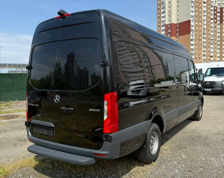 Черный Мерседес Sprinter, объемом двигателя 3 л и пробегом 100 тыс. км за 48999 $, фото 4 на Automoto.ua