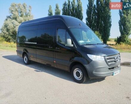 Черный Мерседес Sprinter, объемом двигателя 2.2 л и пробегом 216 тыс. км за 22900 $, фото 10 на Automoto.ua