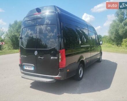 Черный Мерседес Sprinter, объемом двигателя 2.2 л и пробегом 215 тыс. км за 23900 $, фото 7 на Automoto.ua