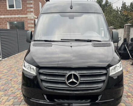 Черный Мерседес Sprinter, объемом двигателя 2.2 л и пробегом 200 тыс. км за 28500 $, фото 6 на Automoto.ua